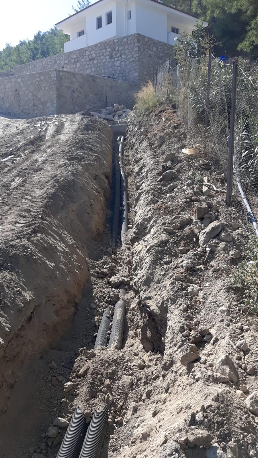 Gökova Ataköy Karya Villaları Projesi – 36 Adet Villa Altyapısı