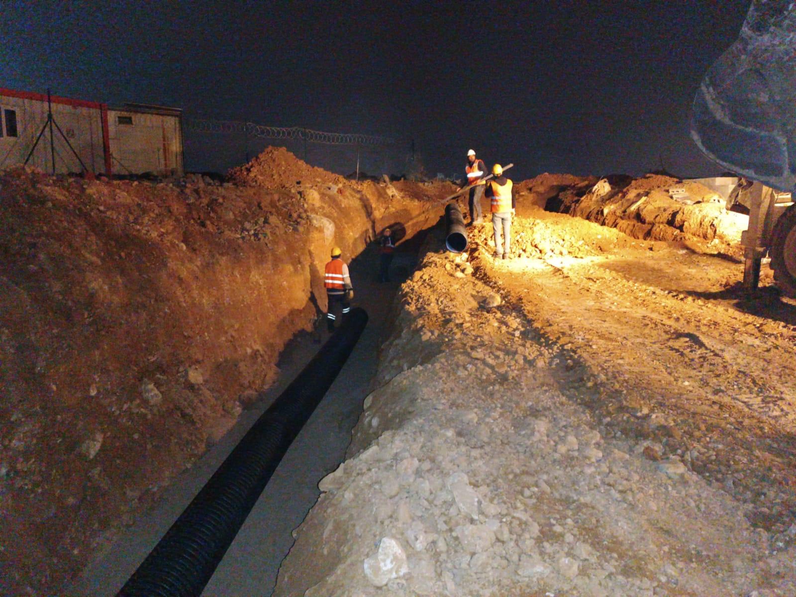 Malatya TOKİ – İkizce İkinci Etap Deprem Konutları Alt Yapı Projesi