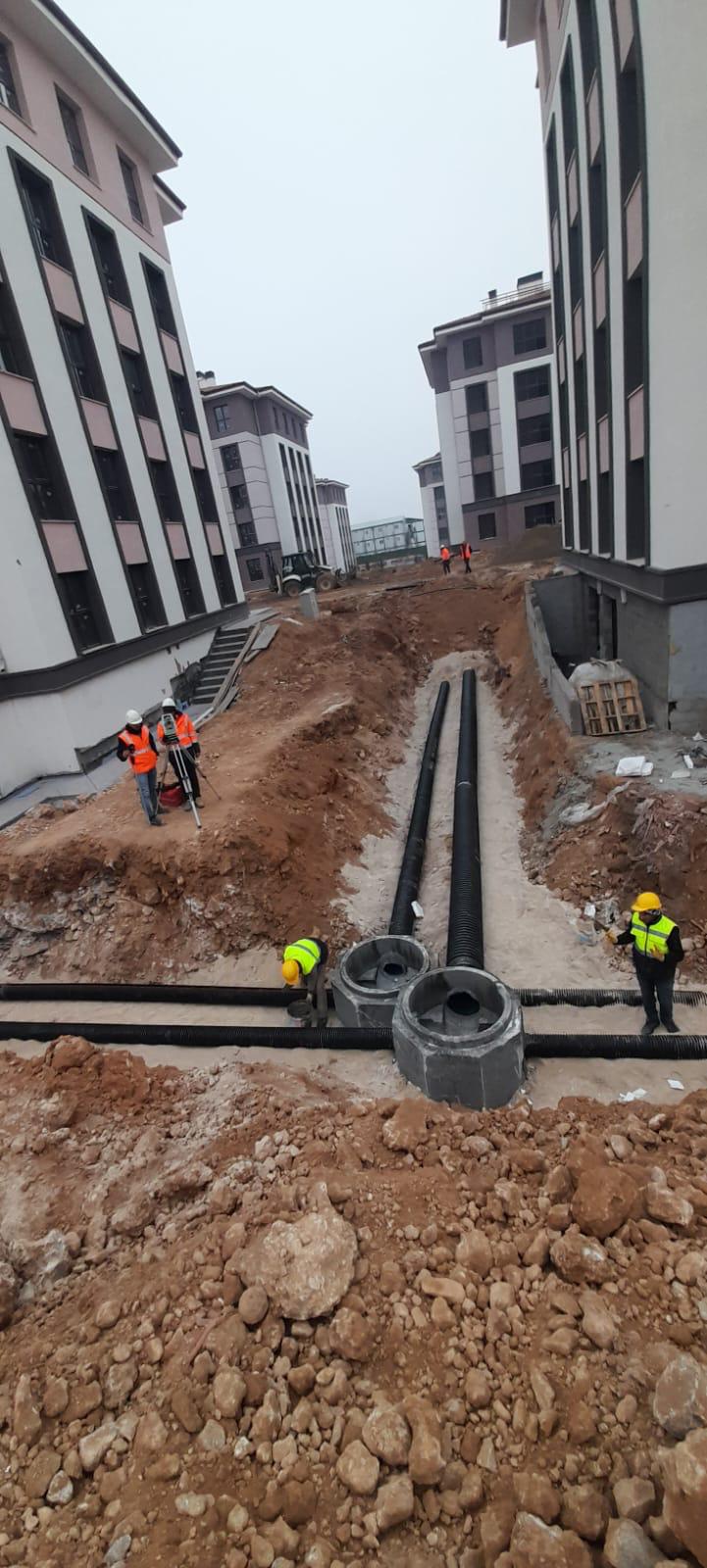 Malatya TOKİ – İkizce İkinci Etap Deprem Konutları Alt Yapı Projesi