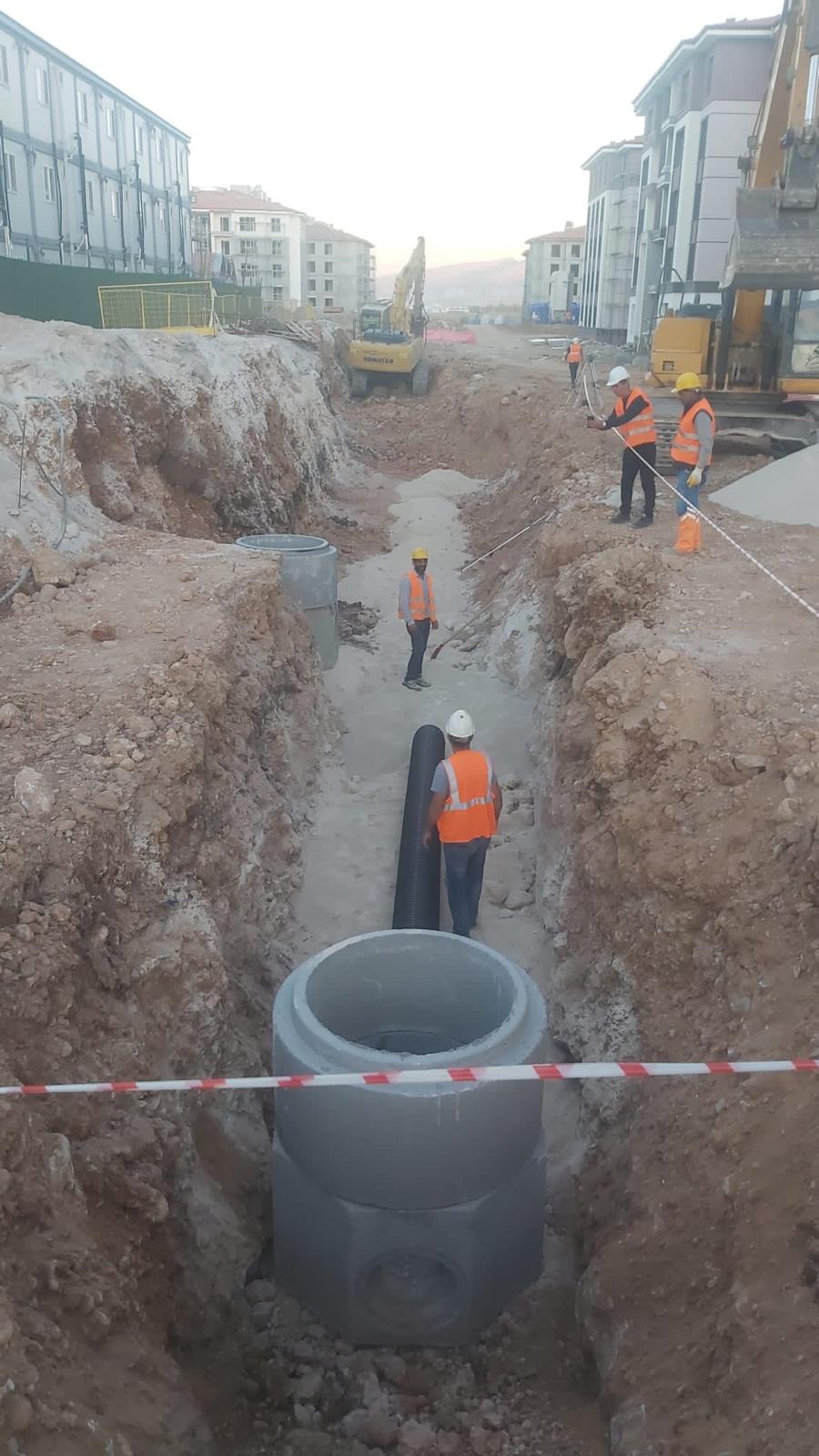 Malatya TOKİ – İkizce İkinci Etap Deprem Konutları Alt Yapı Projesi